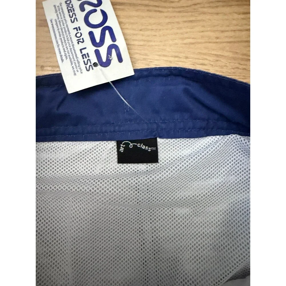 Class Club Blue Striped Board Shorts